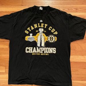 Boston Bruins 2011 Stanley Cup champions T-shirt